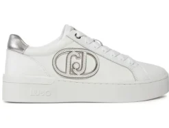 SNEAKERS SILVIA IN PELLE MAXI LOGO