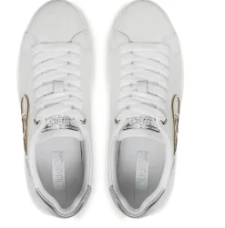 SNEAKERS SILVIA IN PELLE MAXI LOGO