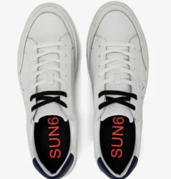 SNEAKERS SKATE PELLE BIANCA