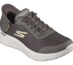 SNEAKERS SLIP INS SKECHERS GO WALK FLEX BROWN