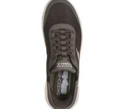 SNEAKERS SLIP INS SKECHERS GO WALK FLEX BROWN