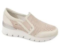 SNEAKERS SLIP ON ELASTICO ROSE