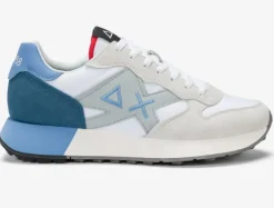 SNEAKERS SUN68 UOMO JAKI 2.0 SOLID BIANCO