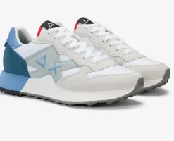 SNEAKERS SUN68 UOMO JAKI 2.0 SOLID BIANCO