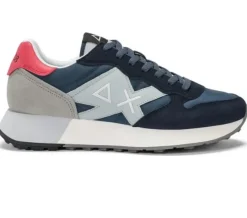 SNEAKERS SUN68 UOMO JAKI 2.0 SOLID NAVY BLUE