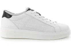 SNEAKERS TOTAL WHITE DETTAGLI NERI