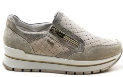 SNEAKERS TRAPUNTATA SLIPON BEIGE