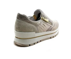 SNEAKERS TRAPUNTATA SLIPON BEIGE