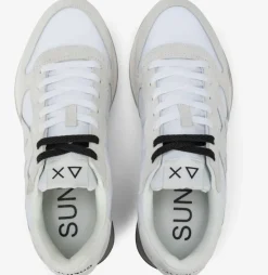 SNEAKERS UOMO SUN68 JAKI 2.0 BICOLOR BIANCO