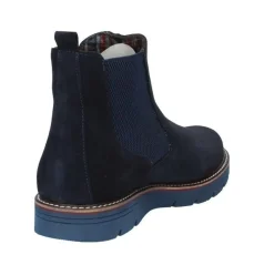 STIVALETTI CHELSEA BLU