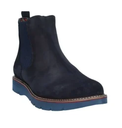 STIVALETTI CHELSEA BLU