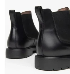 STIVALETTI CHELSEA PELLE NERO