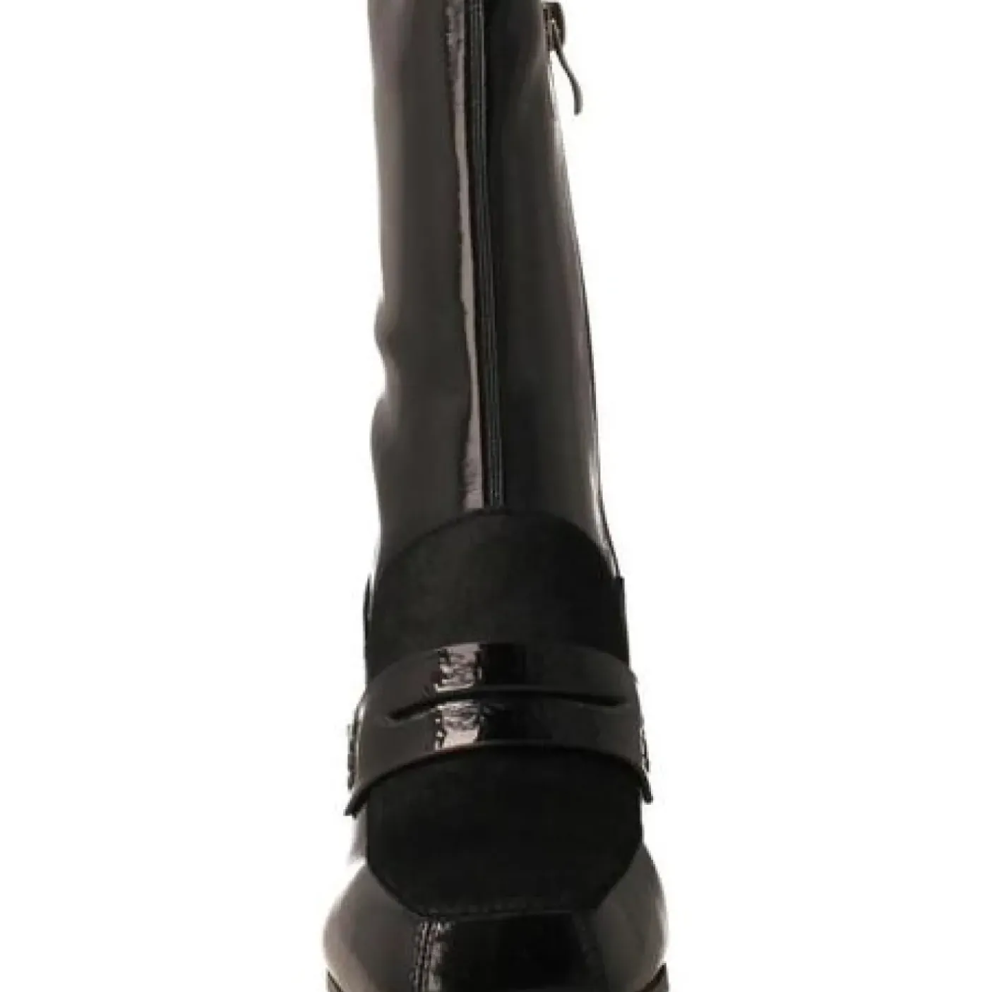 STIVALETTI PELLE DETTAGLIO CONTRASTO