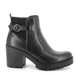 STIVALETTI PELLE ED ELASTICO