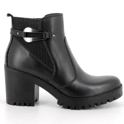 STIVALETTI PELLE ELASTICO LATERALE