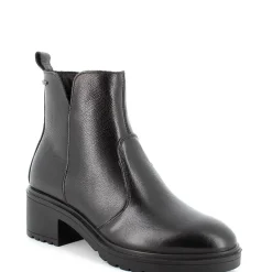 STIVALETTO PELLE NERA