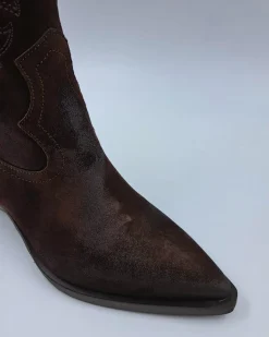 STIVALI CAMOSCIO TEXAN MEDI MARRONE