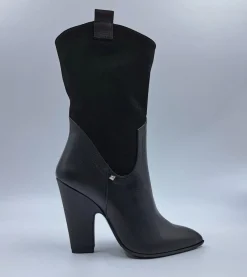 STIVALI PELLE E CAMOSCIO