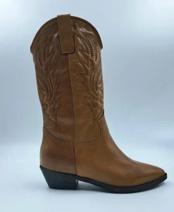 STIVALI TEXAN MEDI CUOIO