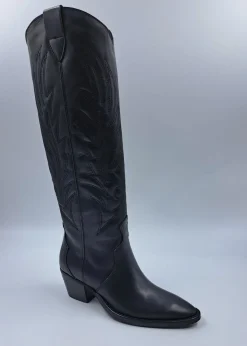 STIVALI TEXAN PELLE RICAMO