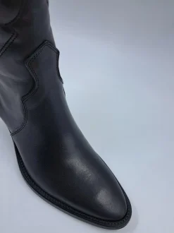 STIVALI TEXAN PELLE RICAMO