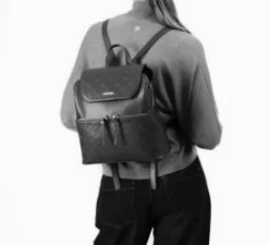 ZAINI LOGO ALL OVER ZIP GOLD